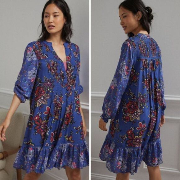 Anthropologie Dresses & Skirts - NWT Anthropologie Diana Pintucked Tunic Dress | S